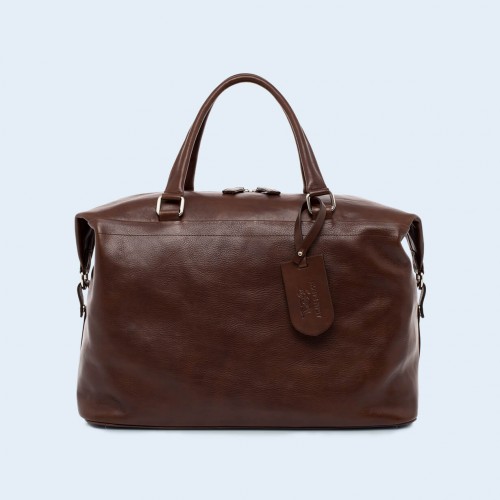 Skórzana torba podróżna - Verity Two Function big brown